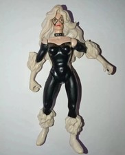 Black Cat SPIDER MAN Action Figure 5 Pollici Toybiz Marvel leggend Hasbro 1996  