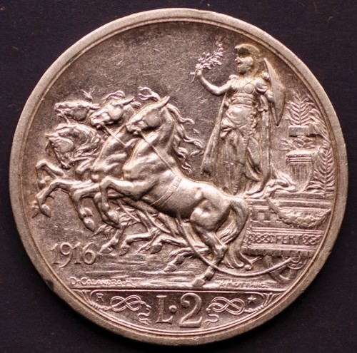 Italia lire 1916 - 2, vittorio