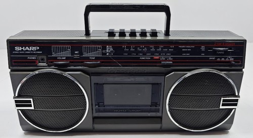 Sharp 3939l stereo radio - sharp,