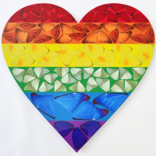Damien hirst cuore di - -,