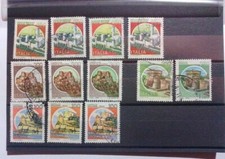 francobolli Italia Castelli -