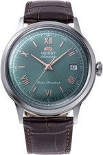 Orologio ORIENT  RA-AC0023E da Uomo  Verde opale in Acciaio INOX