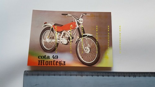 Montesa cota 1975 depliant - cota,