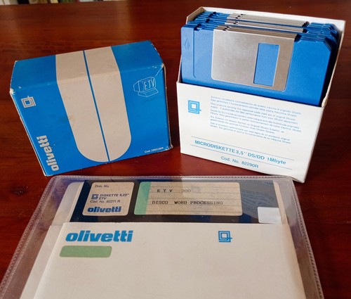 Lotto microdiskette 5 - microdiskette, 3,5”