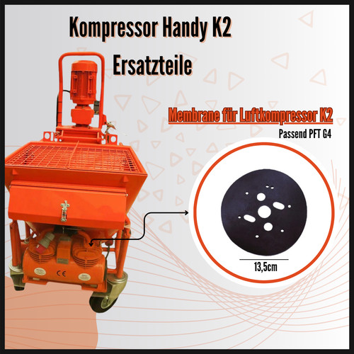 Membrana per compressore aria