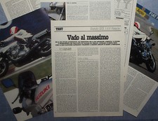 MOTOSPRINT982-PROVA / TEST-1982- SUZUKI GSX 1100 Katana - 6 fogli 
