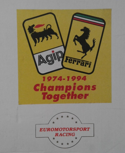 Agip ferrari 1974 - agip, 1974-1994
