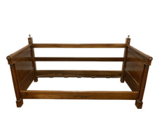 Antico divano letto Impero dell'800 in ciliegio Piemonte