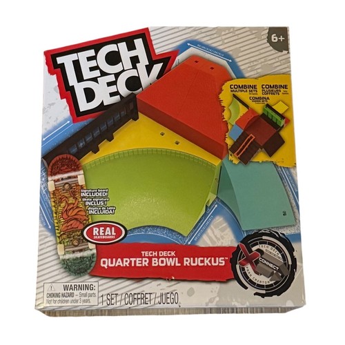 Tech deck quarter bowl - bowl, ruckus