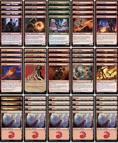 Pauper madness mono burn - pauper,