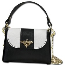 Toscanto Borsa Nera Bianca In