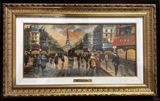 Quadro Veduta su Parigi |