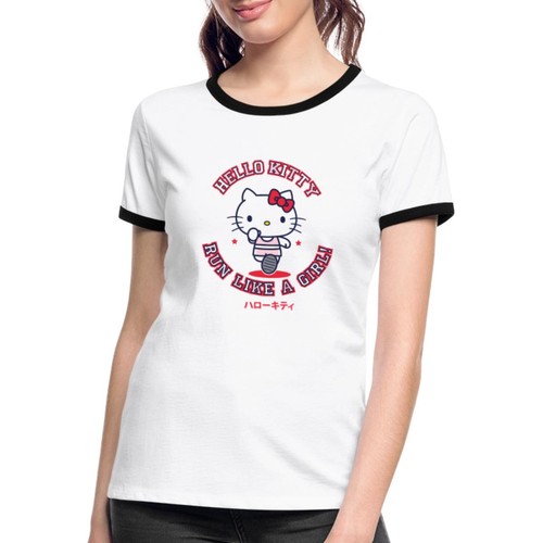 Shirt donna hello kitty run - donna,