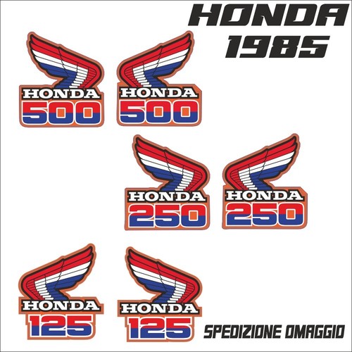 Adesivi honda 1985 - 1985, in