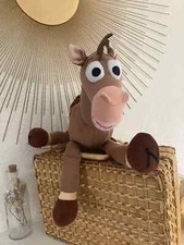 24⚜️ Peluche Doudou Le Cheval Pile-Poil Toy Story Disney Hauteur 40 Cm