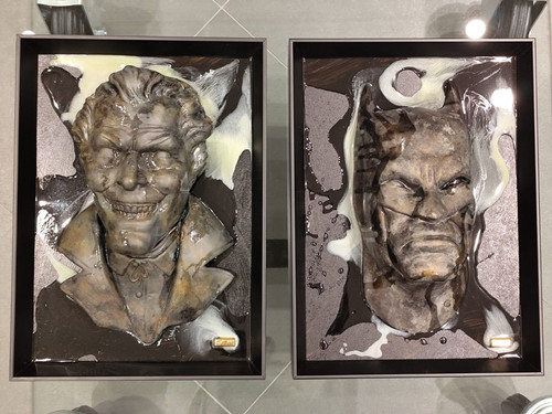 Quadro batman jocker testa - -,