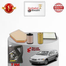 KIT TAGLIANDO FILTRI E OLIO VOLVO V70 II 2.4 D5 120KW 163CV DAL 2001 -> 2007
