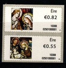 IRLANDA SGM17a 2010 NATALE MNH