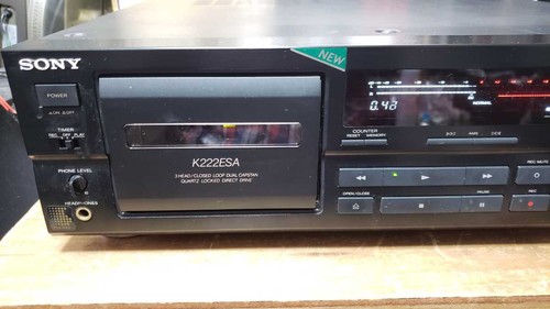 Sony k222esa cassette deck - sony, tc-k222esa