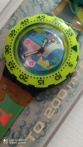 Swatch scuba 1994 over the - scuba,