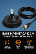BASE MAGNETICA 12 CM DV •