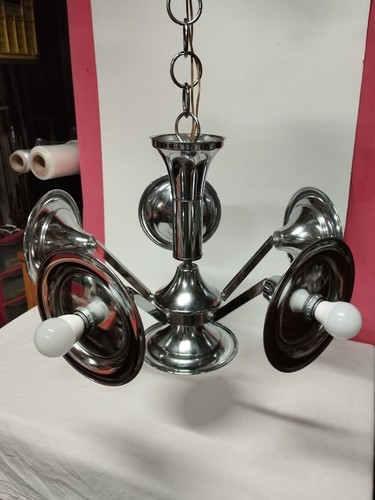 Lampadario luci anni 70 80 - a,