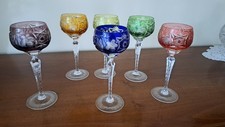 calici cristallo boemia colorato 