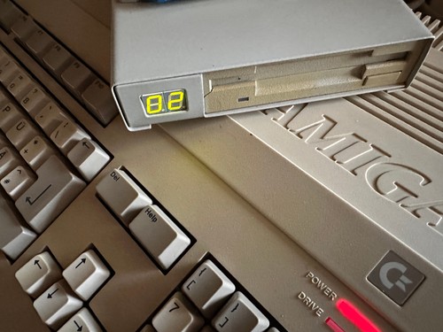 Display traccia disk drive - display,