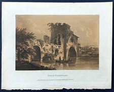 Stampa antica ponte nomentano