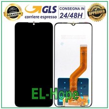 DISPLAY LCD PER DOOGEE X96 / X96 PRO TOUCH SCREEN VETRO MONITOR ASSEMBLATO NERO