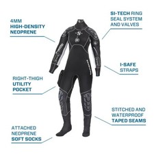Scubapro everdry tuta asciutta - everdry,
