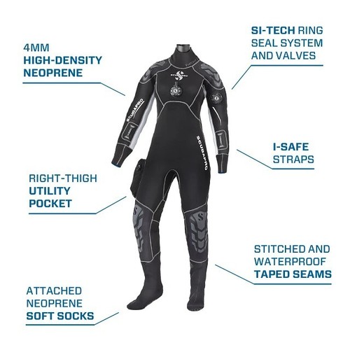 Scubapro everdry tuta asciutta - scubapro,