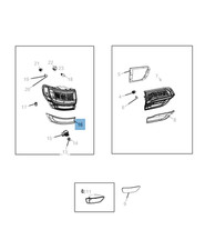Fanale posteriore per Jeep