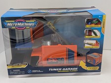 Micro Machines Tuner Garage Playset Espansione Con Veicolo Esclusivo Nuovo Sigillato