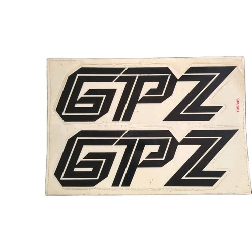 Adesivo coppia kawasaki gpz - adesivo,