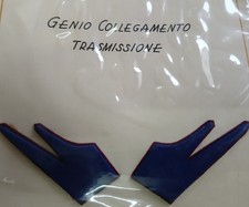 Coppia Di Mostrine Reggimentali Genio Collegamento Trasmissioni