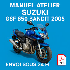 Manuel Atelier Suzuki GSF 650