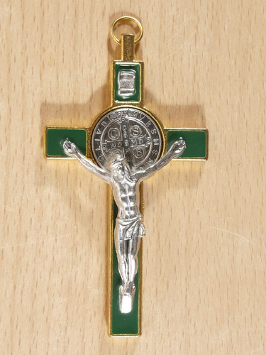 Benedict medal crucifix - benedict,