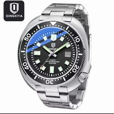 ? Orologio QX672 Nero 41 mm Turtle Dive 30mt Tartaruga Sub Scuba Uomo Originale