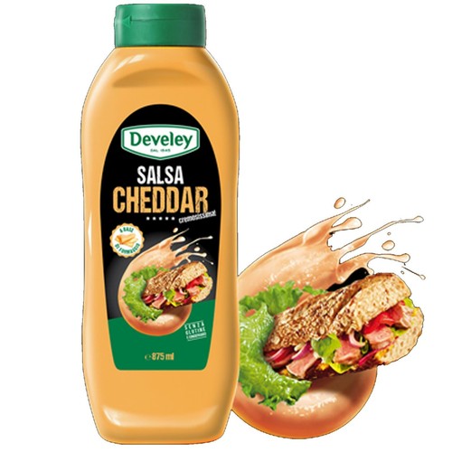 Salsa cheddar develey - salsa,