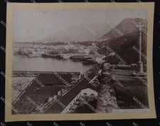  CASTELLAMMARE DI STABIA,ANTICA FOTOGRAFIA-ALBUMINA FINE '800.RARITA'.