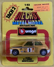 Burago 1/43 anni 80 R5 Turbo
