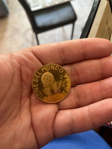 Medaglia oro mondiali 1982 con - mondiali,