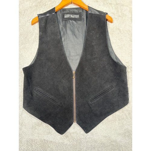 Gilet vera pelle vintage - aj,