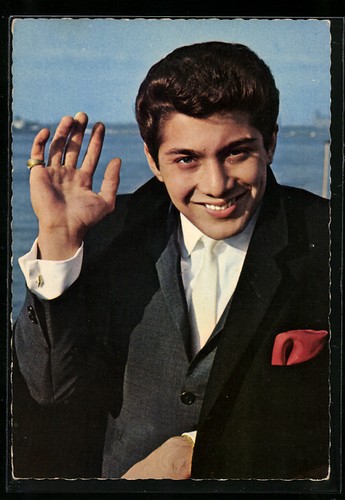 Cartolina musicista paul anka - paul,