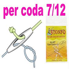 CONNETTORE SISTEMA CONGIUNZIONE CODA DI TOPO FINALE PESCA A MOSCA TROTA FIUME