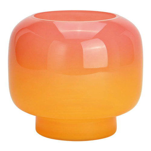 Vaso sunset vetro sfumato - vetro, rosa