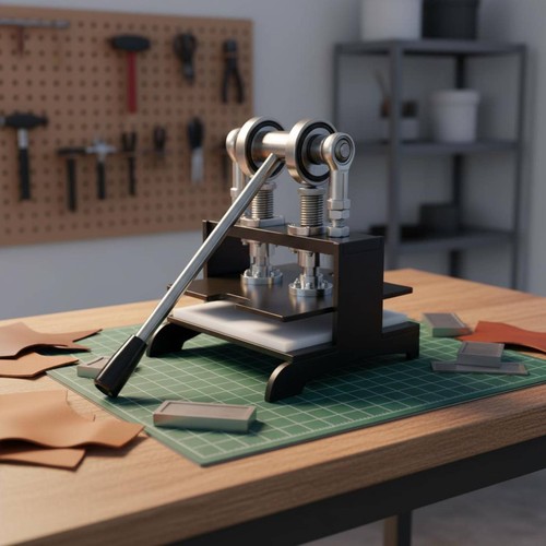 Pressa fustellatrice manuale - fustellatrice,