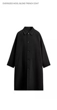 TRENCH COAT OVERSIZE MISTO