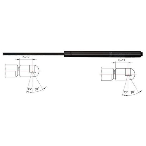 Gas spring per lunotto - gas,